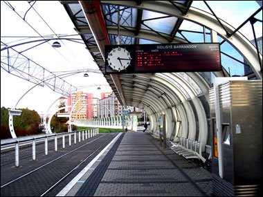 Standsningssted i Prag
Foto: Morten Engelbrecht