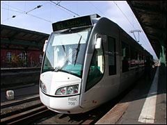 Regio Citadis p&aring; Kassel baneg&aring;rd i Tyskland 
foto: Helge Bay